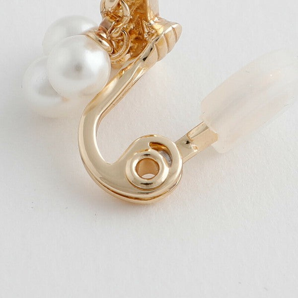 JewCas Nuance pearl 24SS Air Fit Earrings [JC4606]