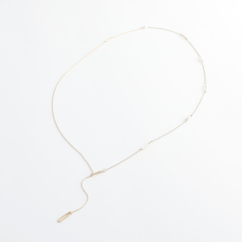 JewCas Nuance pearl 24SS necklace [JC4608]