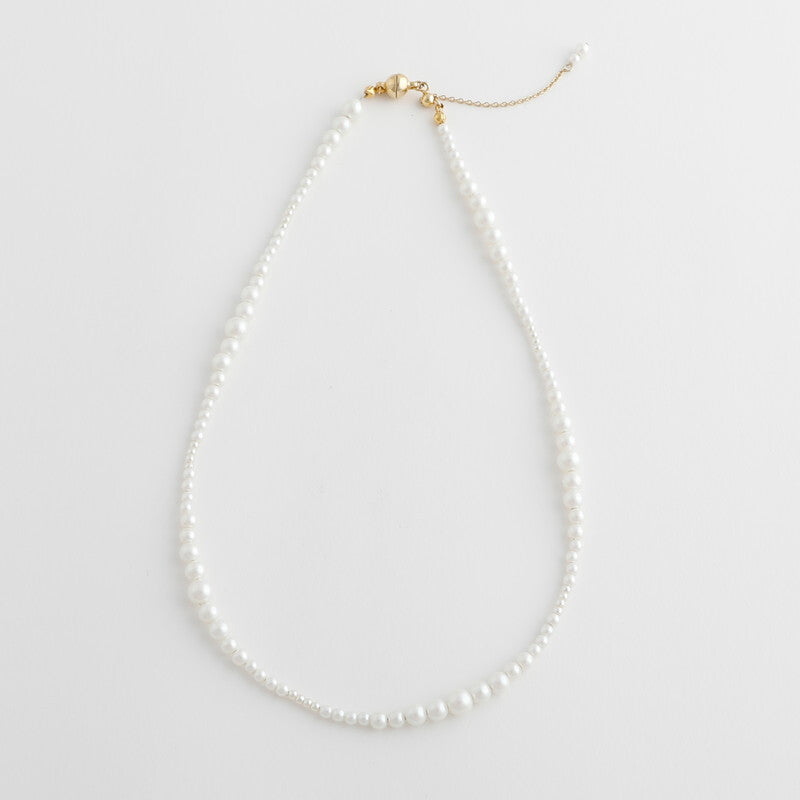 JewCas Nuance pearl 24SS necklace [JC4613]