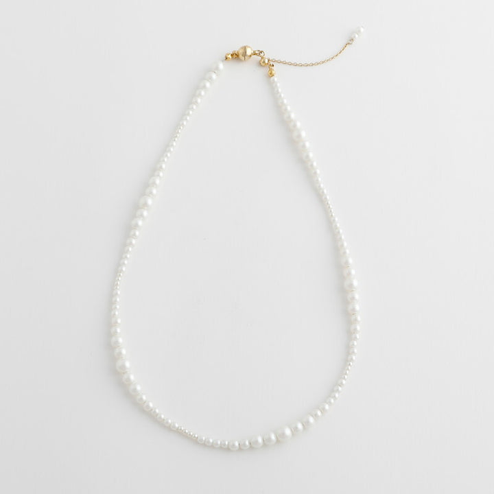 JewCas Nuance pearl 24SS necklace [JC4613]