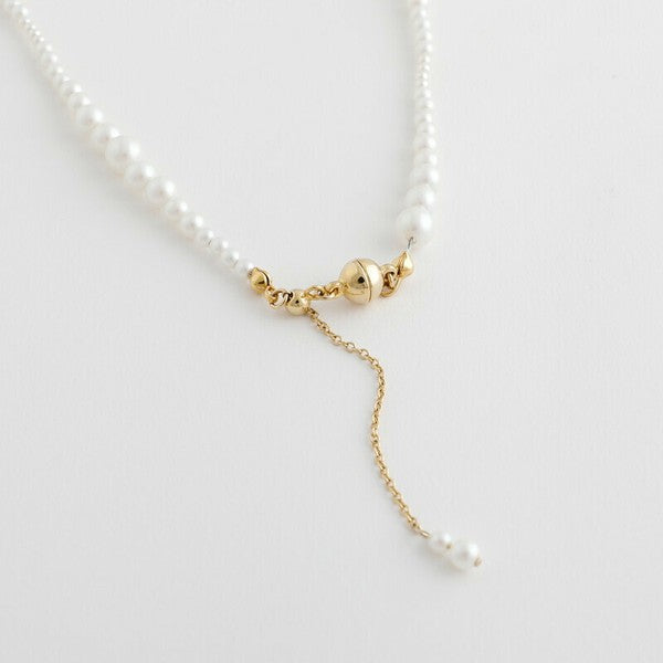 JewCas Nuance pearl 24SS necklace [JC4613]