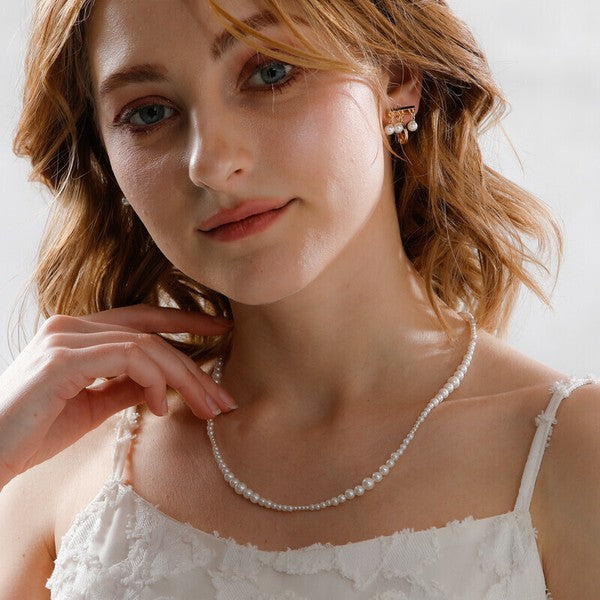 JewCas Nuance pearl 24SS necklace [JC4613]
