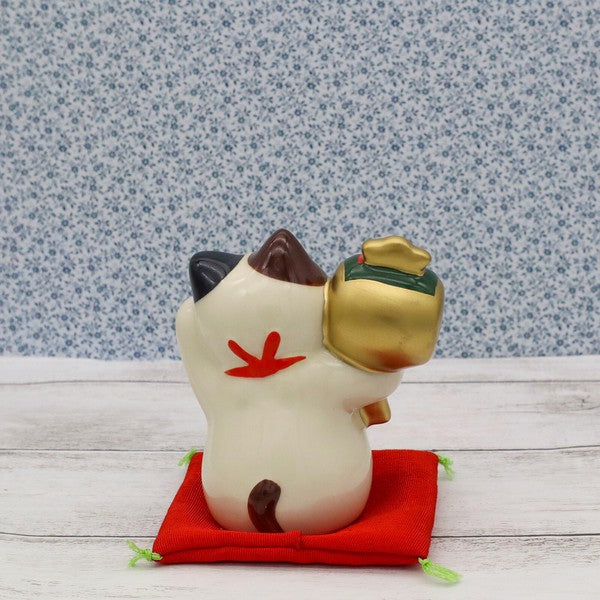 Yakushigama Shofuku Kaiun Maneki Neko lucky cat #7865 package detail