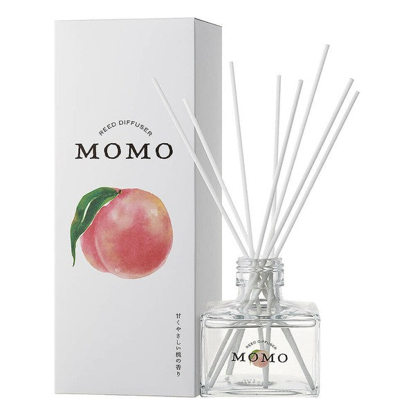 Daily Aroma Japan 120mL peach reed diffuser package information