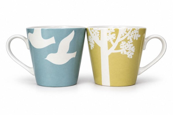 kaguyahime pair mug and plate gift set packaging detail