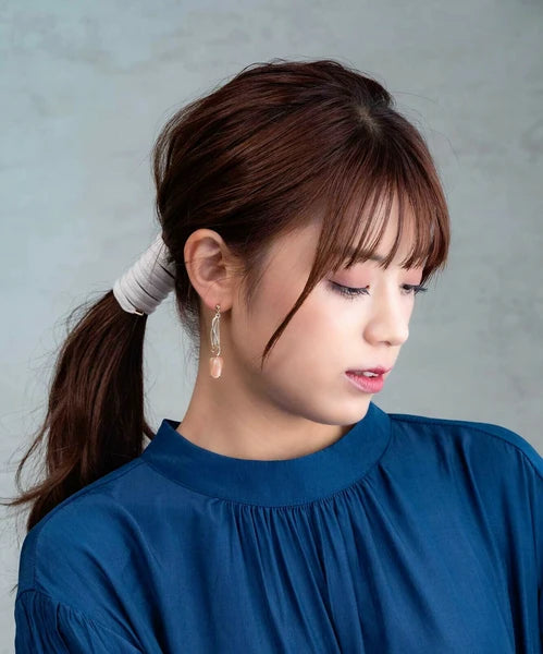 JUNO【Made in Japan】3D tulip earrings