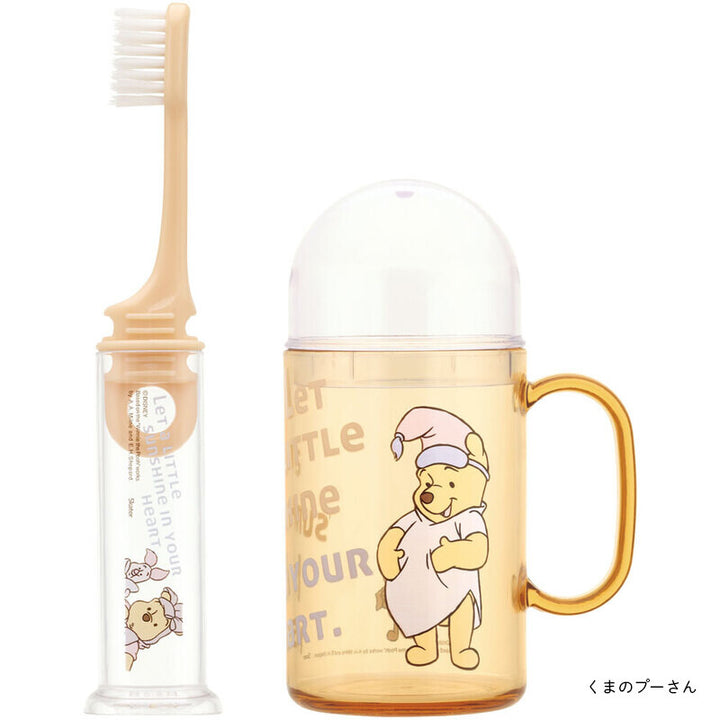 Disney Sanrio Portable Travel Toothbrush Set- Winnie