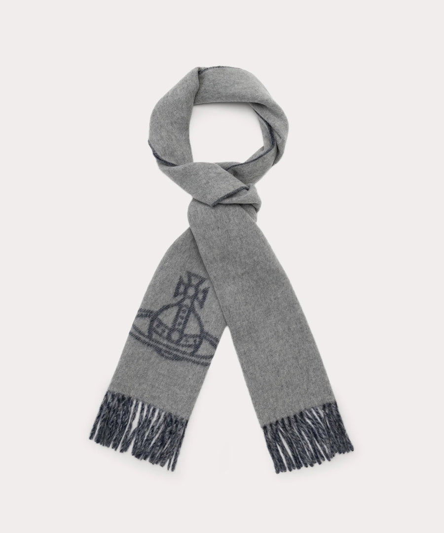 Vivienne Westwood Double-Sided Wool Scarf Yui mart