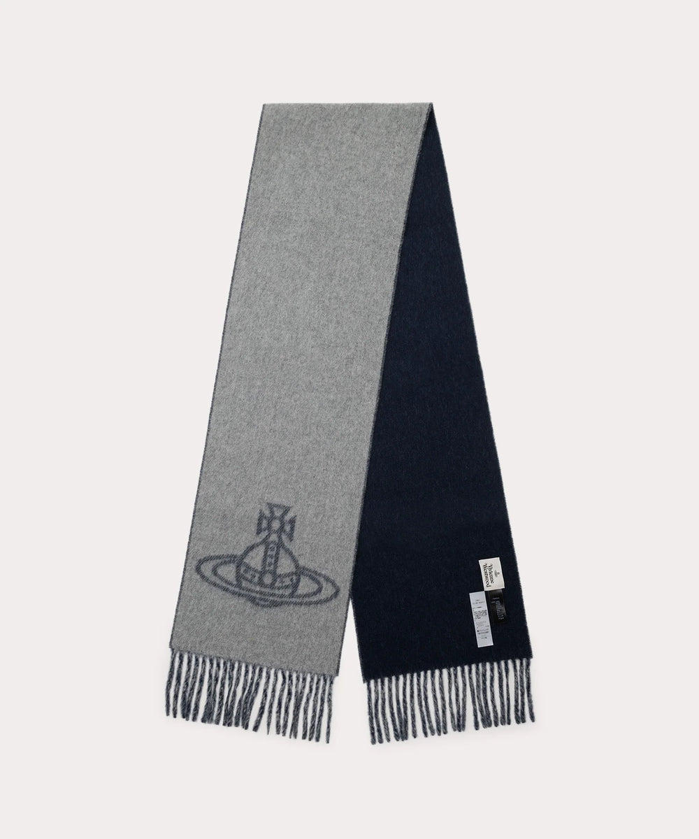 Vivienne Westwood Double-Sided Wool Scarf Yui mart