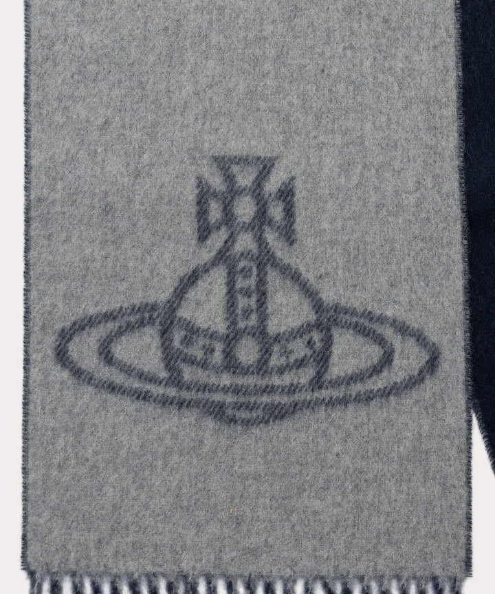Vivienne Westwood Double-Sided Wool Scarf Yui mart