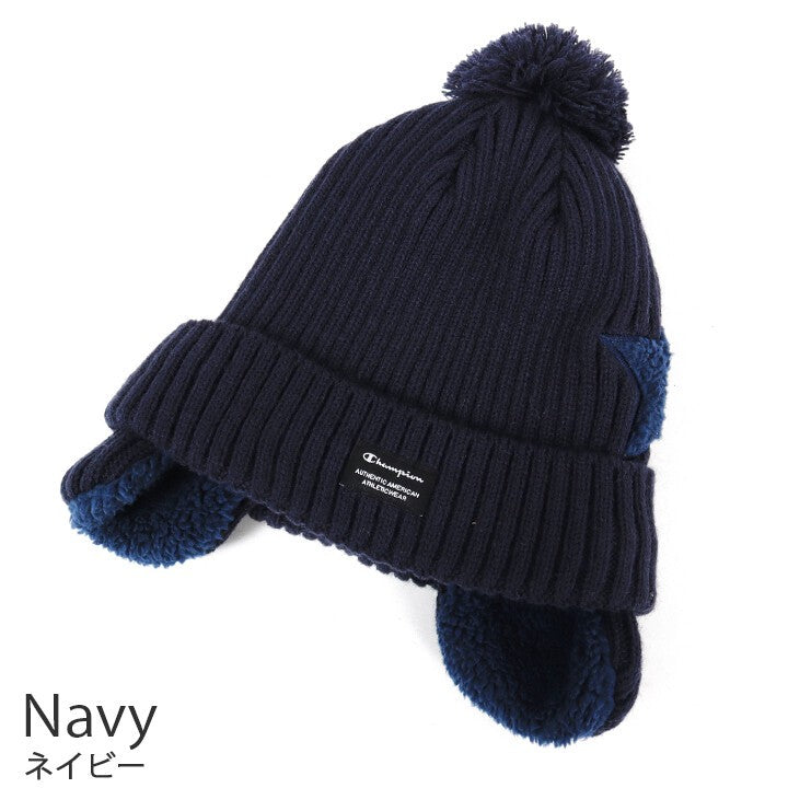 Champion Kids ribbed ear-flap knit beanie product image 4