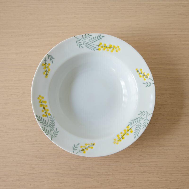 WAZAN Mimosa Medium Bowl 18.5cm – Hasami Ware WAZAN