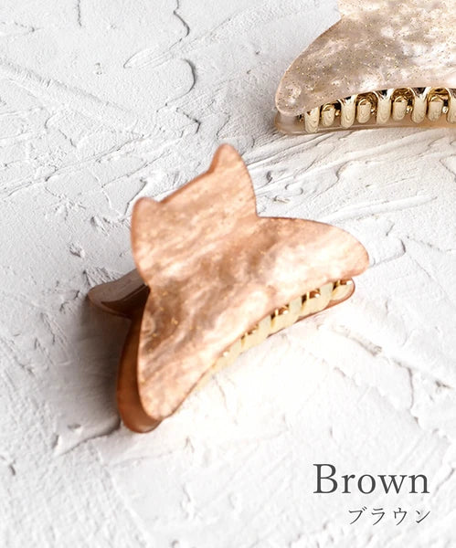 MUK  Mini Cat Hair Clip [Made in Japan] Yui mart