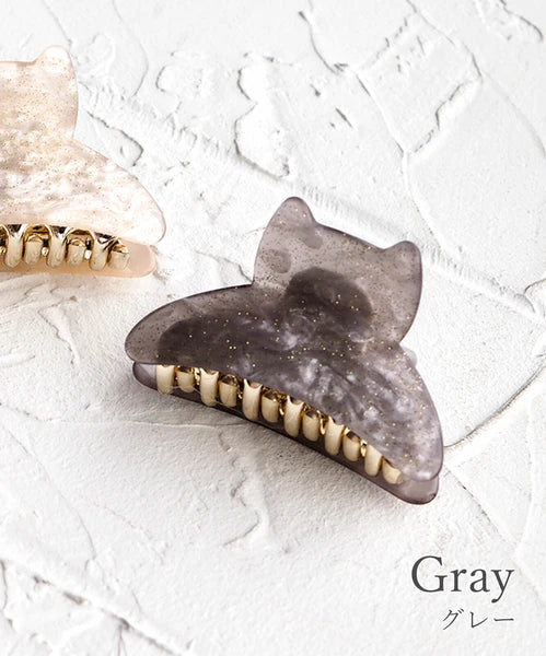 MUK  Mini Cat Hair Clip [Made in Japan] Yui mart