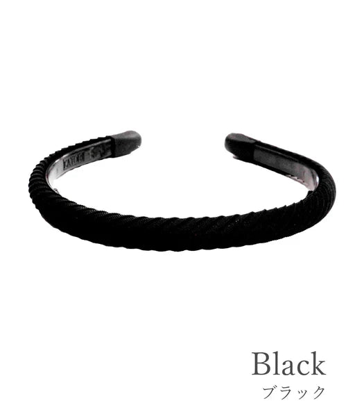 JUNO Fluffy and pleated hairband, comfortable to wear [Made in Japan] Yui mart