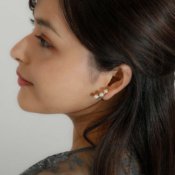 JewCas sand stone air fit earrings [JC4824]