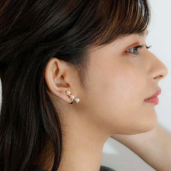 JewCas sand stone air fit earrings [JC4824]