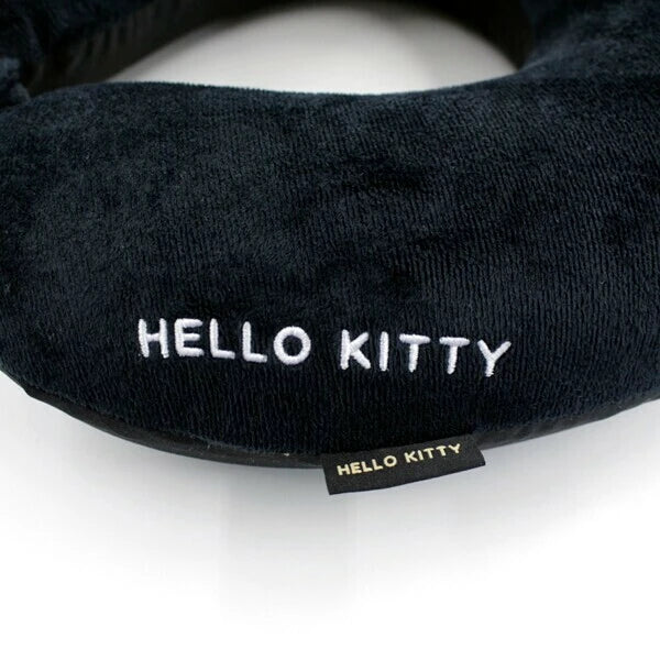 [Siffler] Memory Foam Neck Pillow Hello Kitty Black Heart