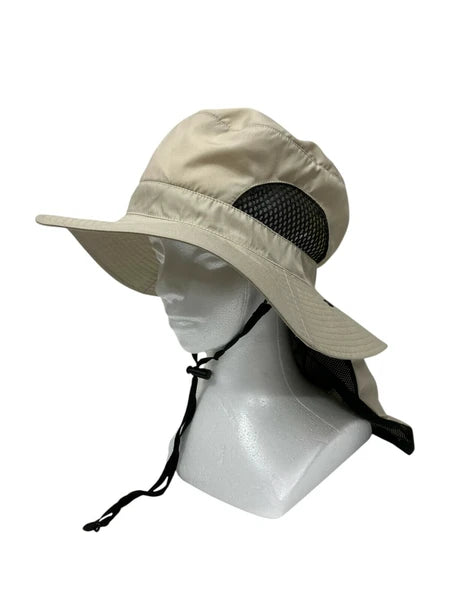 Maruwa Trading UV Protection Hat Hunting Hat Plain Beige