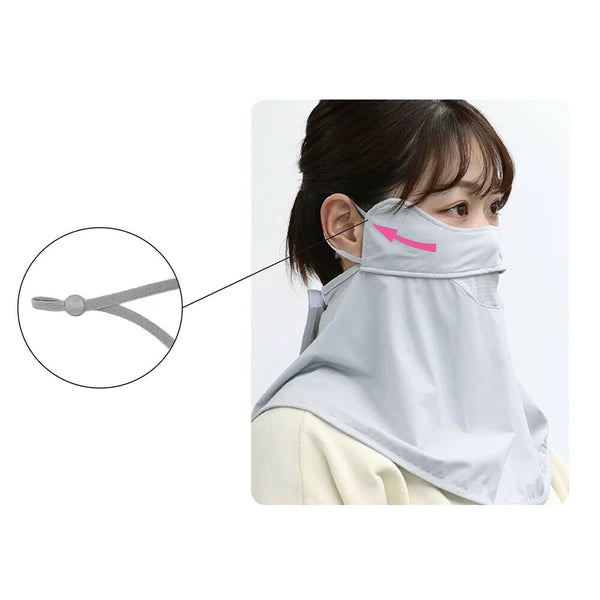 Cool And Breathable Sunscreen Mask, Enhanced Eye Protection, Uv Shielding Rate Over 99%