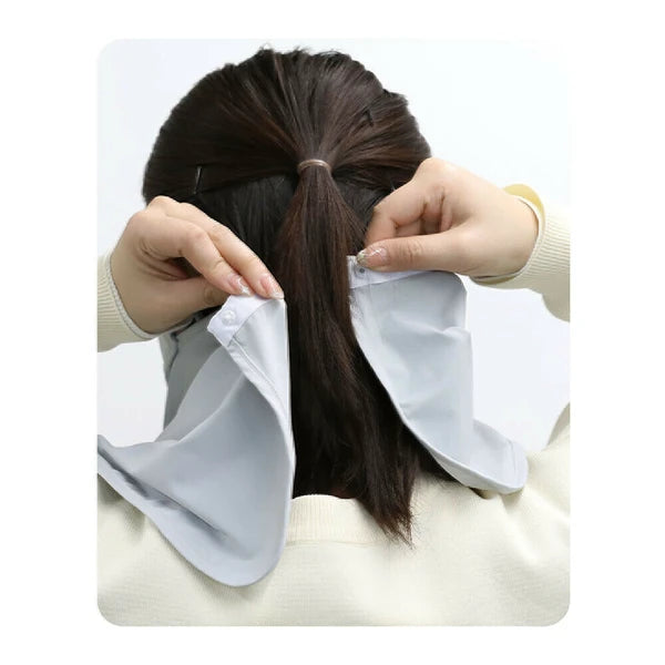 Cool And Breathable Sunscreen Mask, Enhanced Eye Protection, Uv Shielding Rate Over 99%