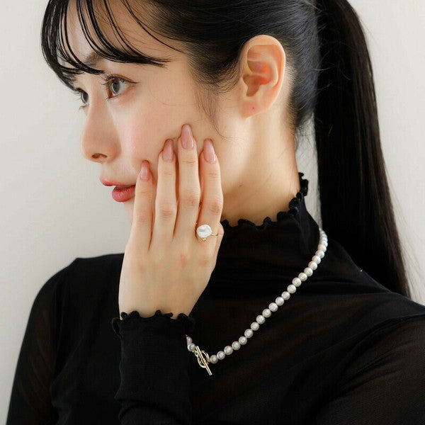 Mallolina Pearist Freshwater Ring [MLPS0039b]