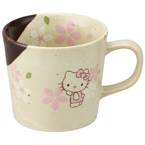 Skater Hello Kitty Sakura Mino Ware Mug 330ml Skater