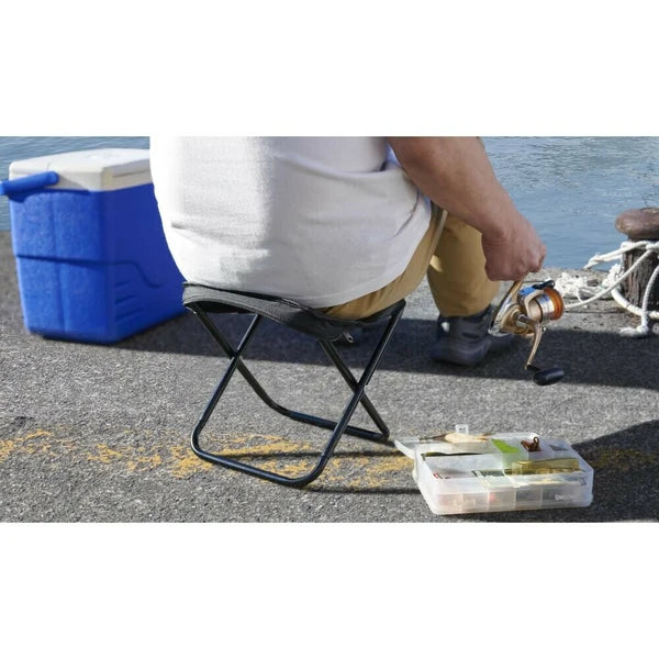 Compact Foldable Small Chair/Leisure/Outdoor/Camping Black