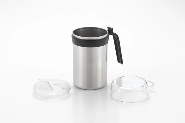 Yoshikawa Stainless Steel Oil Dispenser 400ml – Made in Japan Yoshikawa