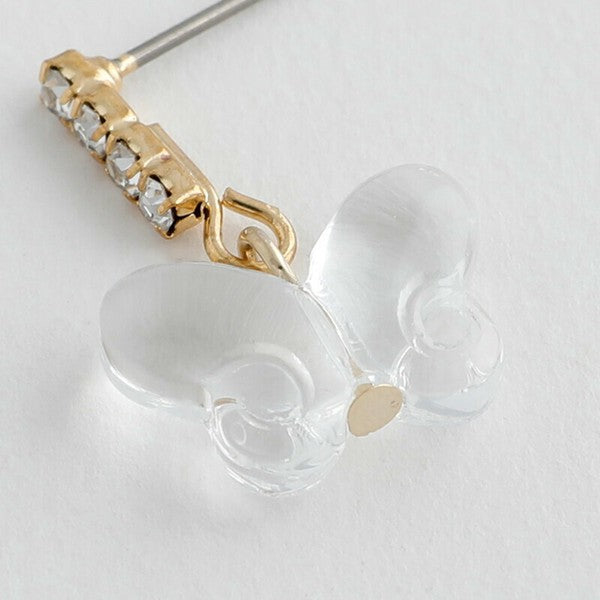 JewCas Neo Eden Crystal Flutter Earrings [JC4882]