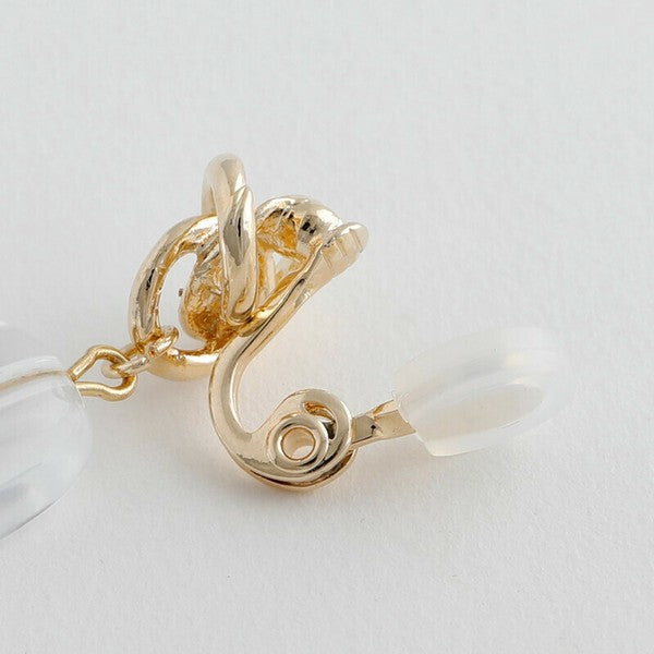 JewCas Neo Eden Rectangle Air Fit Earrings [JC4884]