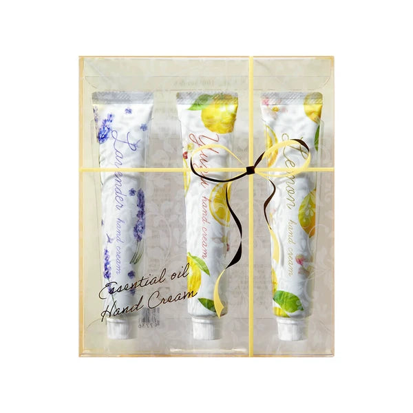 Essential Oil Hand Cream Set 20g [Lavender, Grapefruit, Lemon] Yui mart