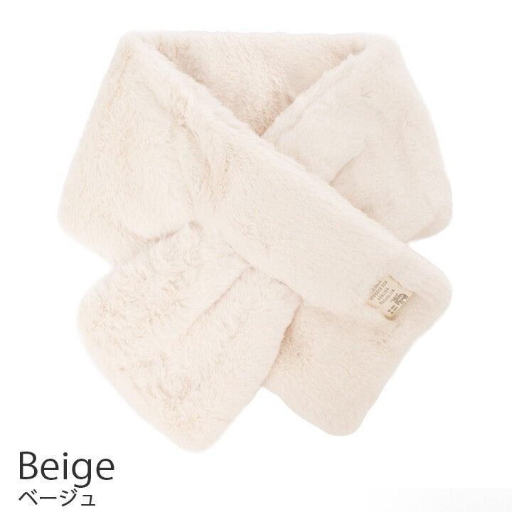 Moz faux fur pull-through scarf – product view 2