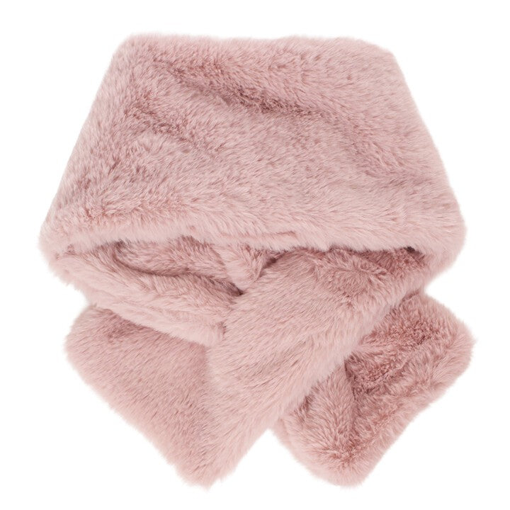 Moz faux fur pull-through scarf – product view 6
