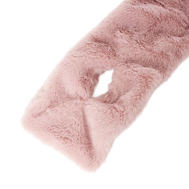 Moz faux fur pull-through scarf – product view 8