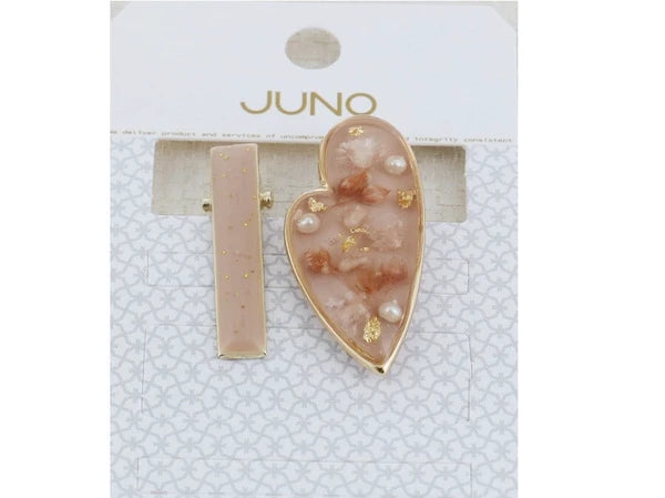 JUNO Mini hair clips (pack of 2) [Made in Japan] Yui mart