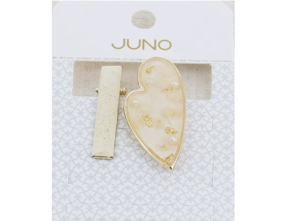 JUNO Mini hair clips (pack of 2) [Made in Japan] Yui mart