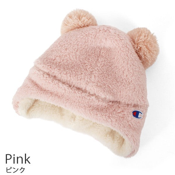 Champion Kids sherpa ear-flap winter hat in Pink
