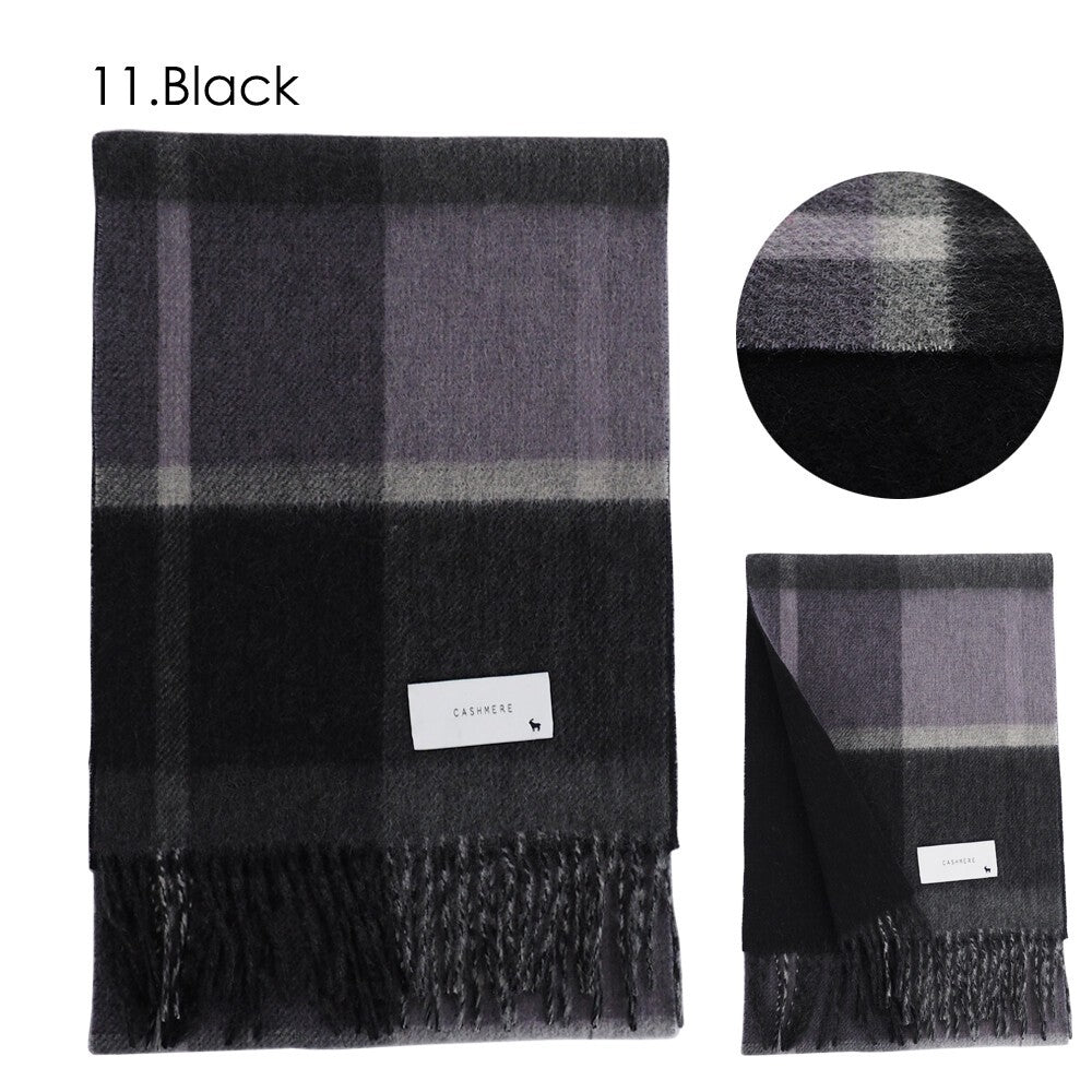 Lune jumelle reversible cashmere scarf product image 4