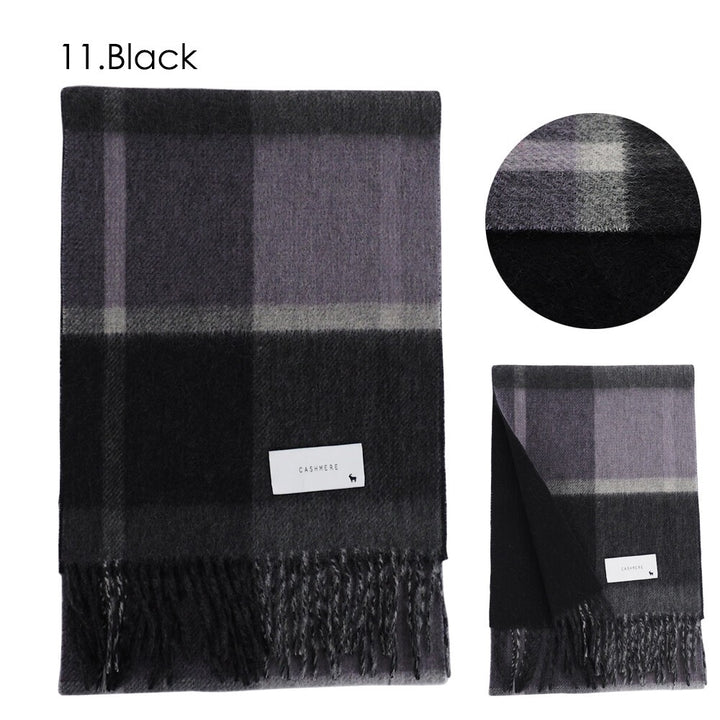 Lune jumelle reversible cashmere scarf product image 4