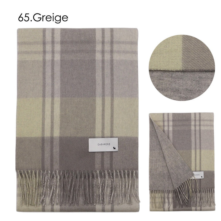 Lune jumelle reversible cashmere scarf product image 11