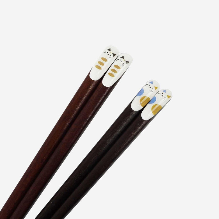 Ishida Nekozukushi cat paired chopsticks gift set – view 4