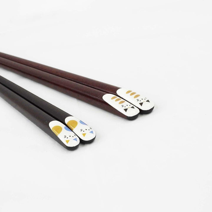 Ishida Nekozukushi cat paired chopsticks gift set – view 5