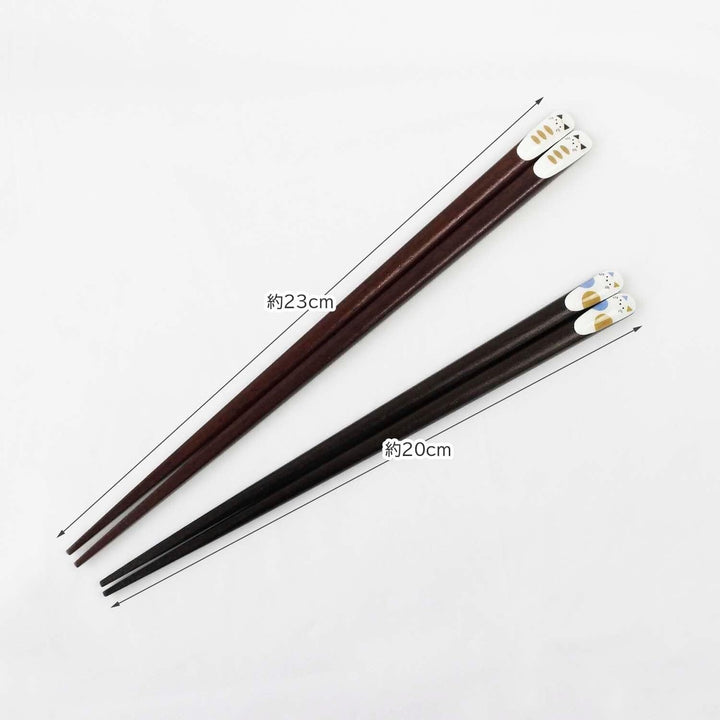 Ishida Nekozukushi cat paired chopsticks gift set – view 7