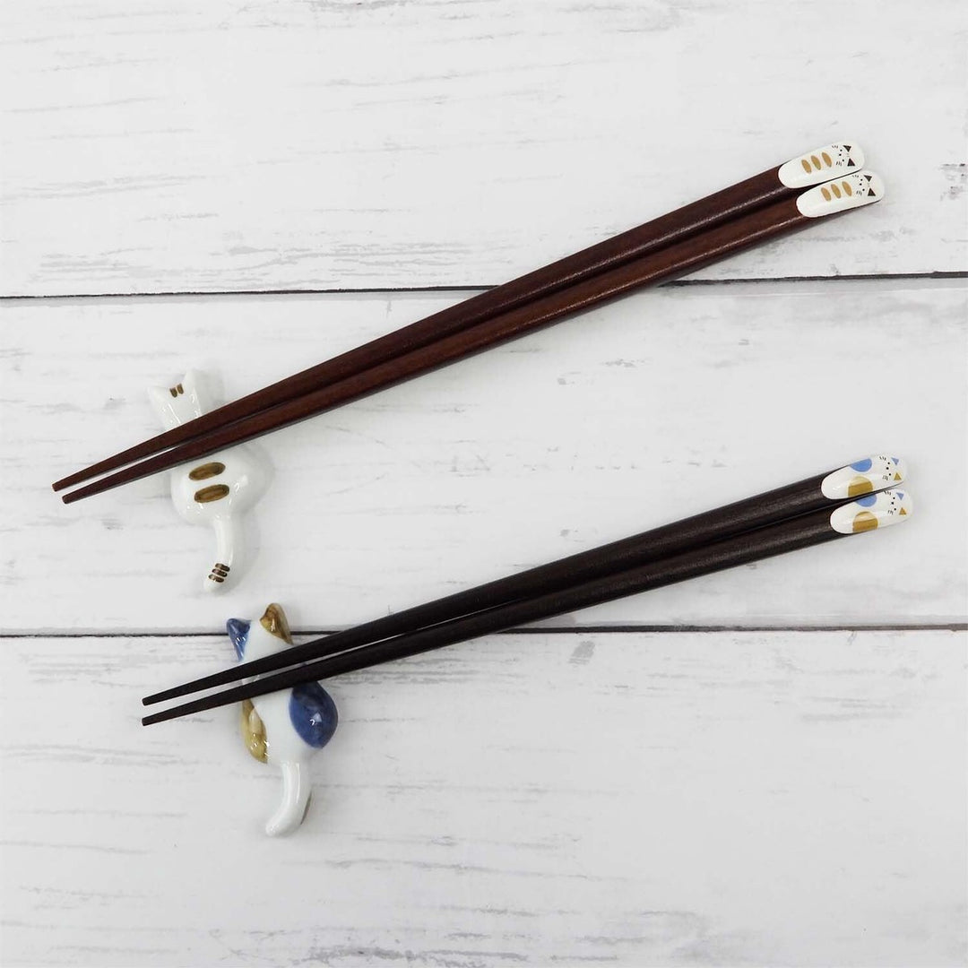 Ishida Nekozukushi cat paired chopsticks gift set – view 9