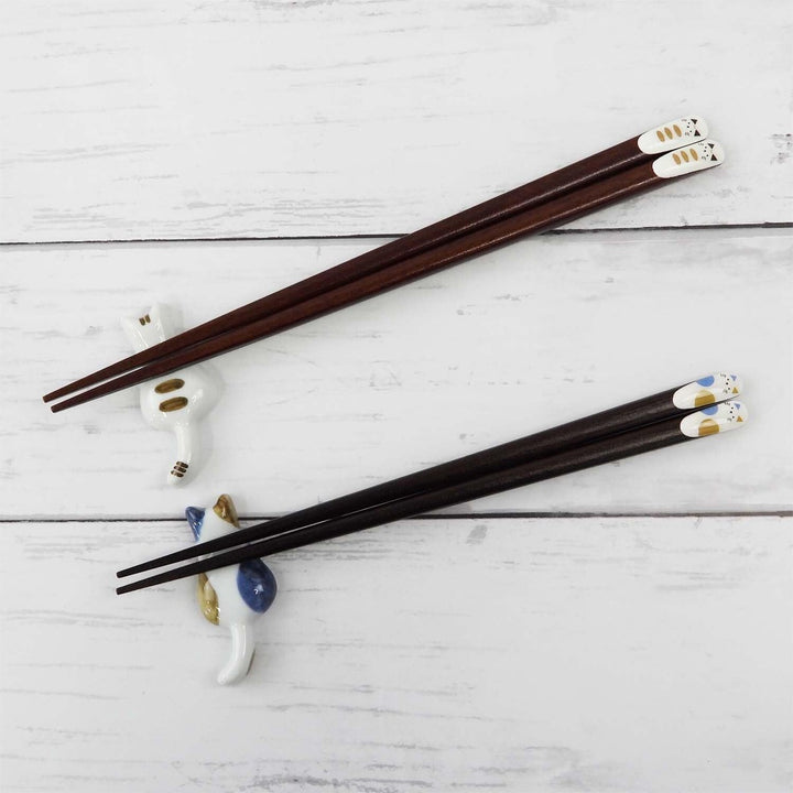 Ishida Nekozukushi cat paired chopsticks gift set – view 9