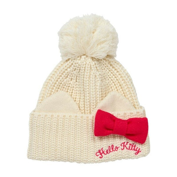 【pre-order】Sanrio children's knitted hat - Hello Kitty