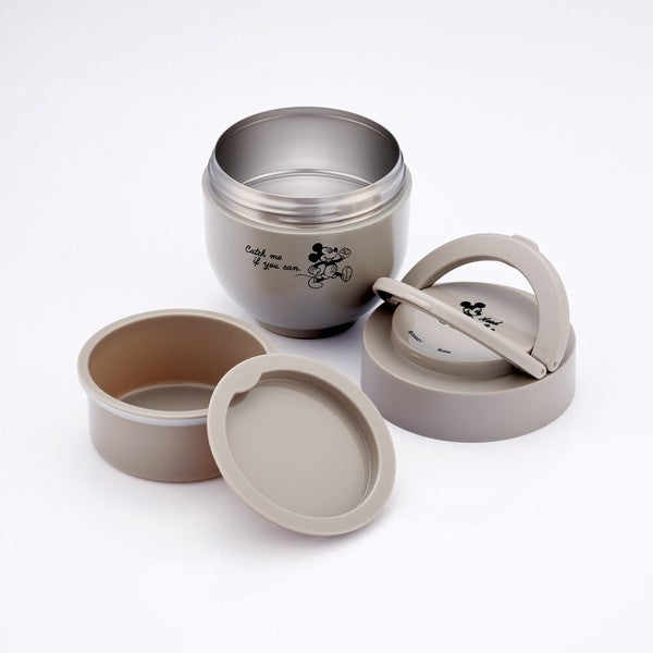 Skater Stainless Steel Insulated Lunch Jar– Keeps Food Hot & Cold (540ml),Mickey Yui mart