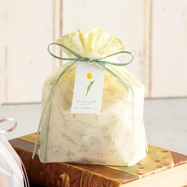 HEADS Belle Plants Semi-Transparent Drawstring Gift Bag – Small HEADS