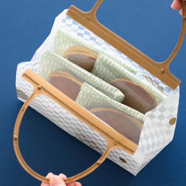 HEADS Japanese Pattern Handled Gift Bag – Seigaiha & Asanoha HEADS